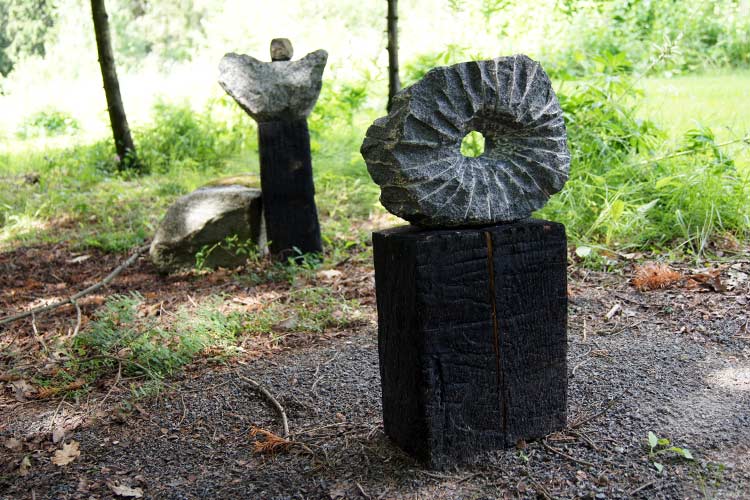 Rumen Dimitrov in POAM Penttilä Open Air Museum - sculpture park Finland | veistospuisto